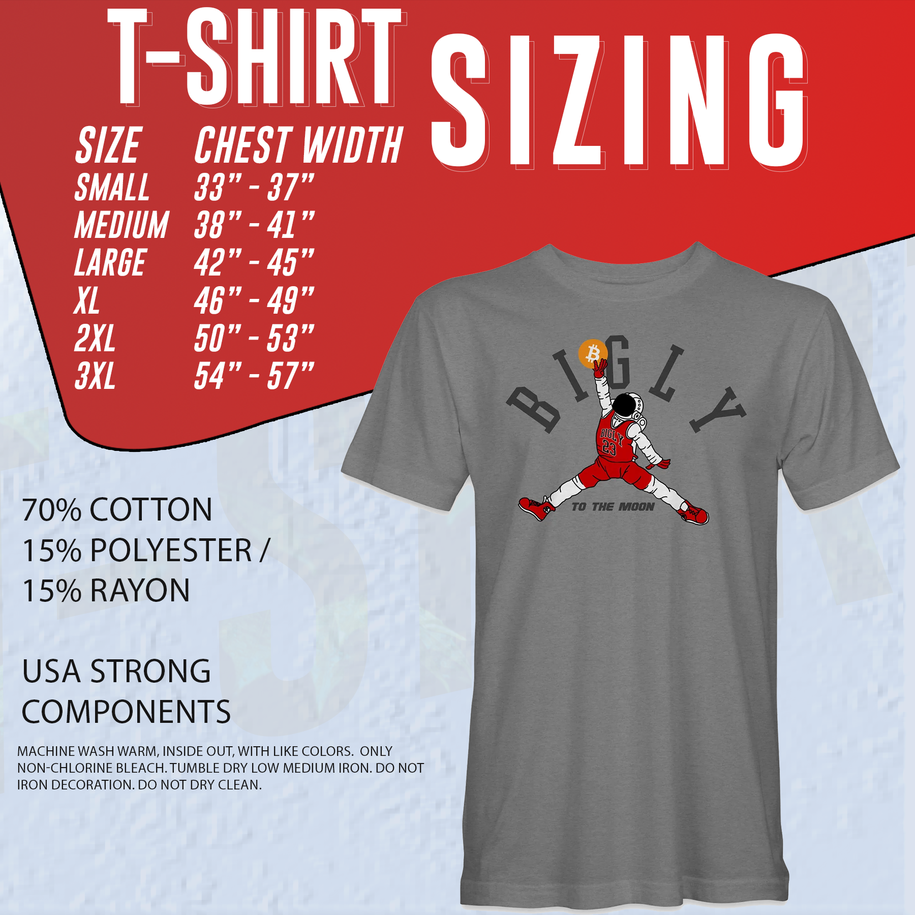 Bigly Jumpman BTC Shirt